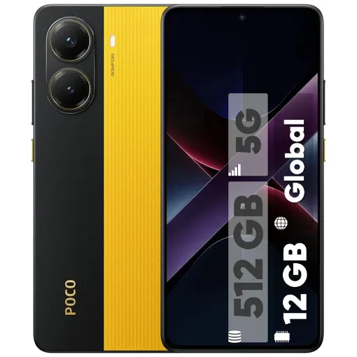 تصویر  گوشی موبایل شیائومی مدل Poco X7 Pro دو سیم کارت ظرفیت 512 گیگابایت و رم 12 گیگابایت
