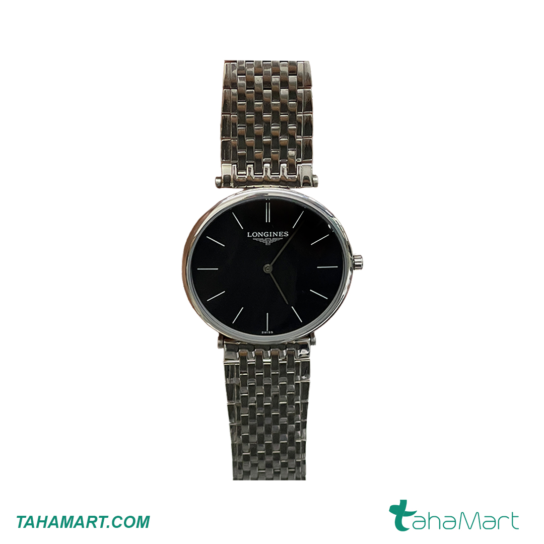 ساعت LONGINES مشکی2 ساعت LONGINES صفحه مشکی - تصویر 1